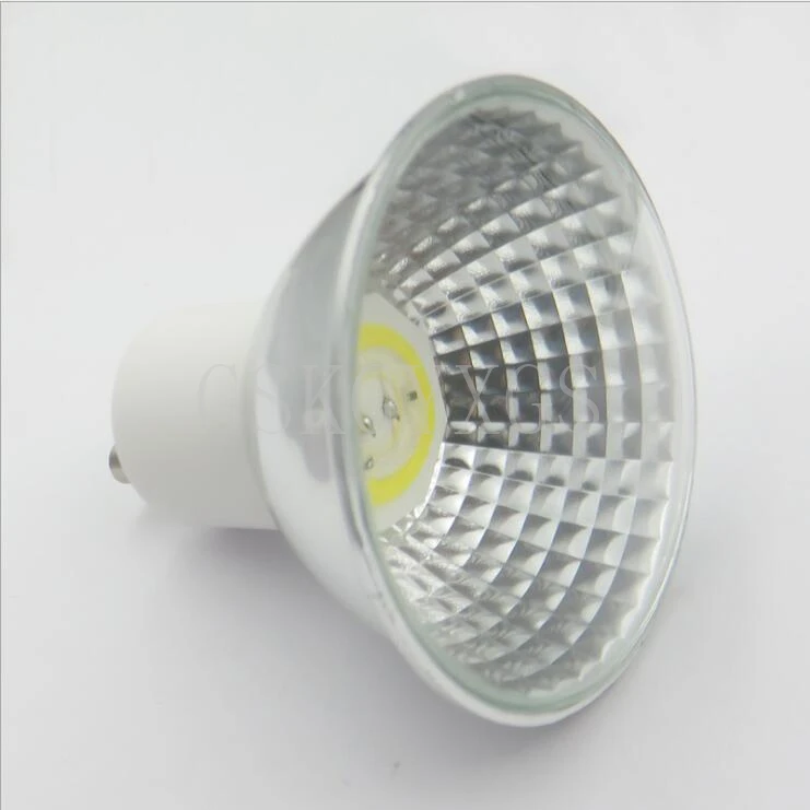 Светодиодная лампа GU10 COB MR16 GU5.3 5 Вт с регулируемой яркостью 2700 к теплый белый