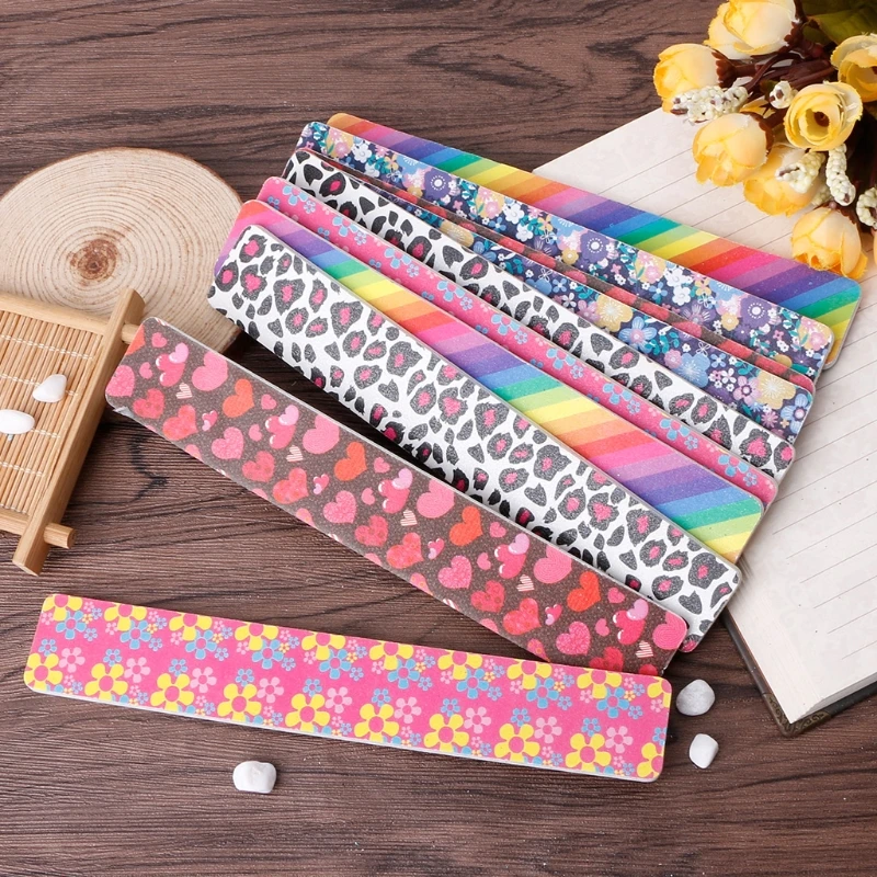 1 шт. двусторонние флейки для шлифовки|nail art file|manicure polishnail sanding file |