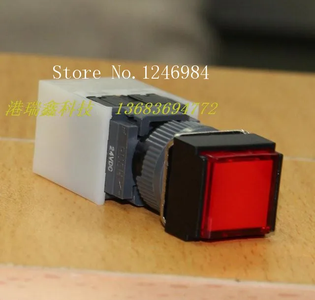 

[SA]Jinhong 16 мм квадратное отверстие с подсветкой кнопка блокировки Трехходовой переключатель сброса-10 шт./лот