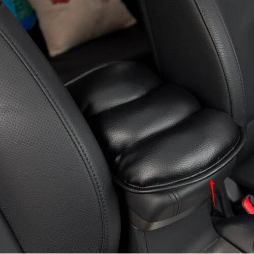 Стайлинг автомобиля PU кожаный автомобильный чехол для подлокотников коврики Honda