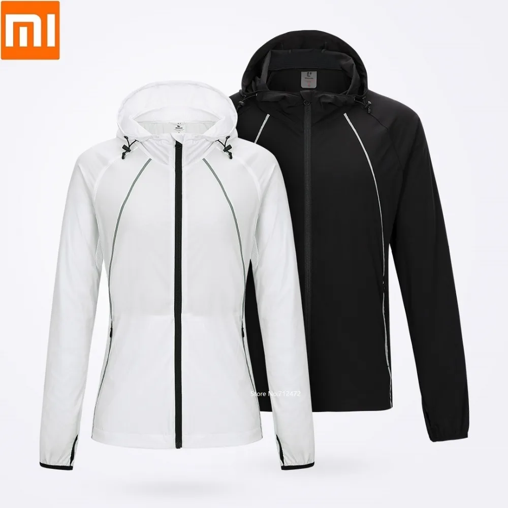 Xiaomi ULEEMARK солнцезащитный крем для кожи, одежда для мужчин и женщин, анти-УФ-светильник, дышащая Светоотражающая летняя одежда для защиты от солнца
