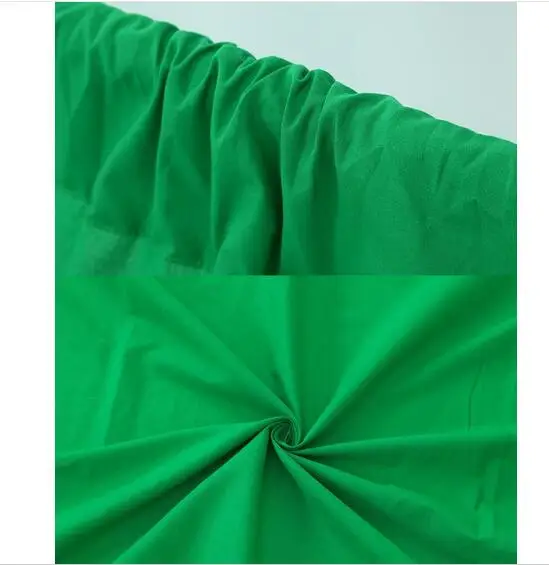 2 м * 3 (футов х 10 футов) хлопковый фон для фотостудии ткань зеленый муслиновый