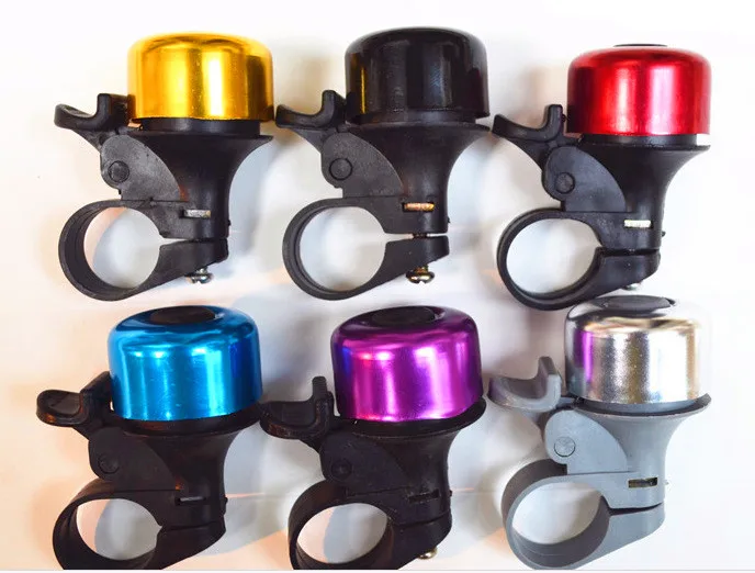 Металлическое пластиковое кольцо на руль колокольчик сигнал тревоги громкий