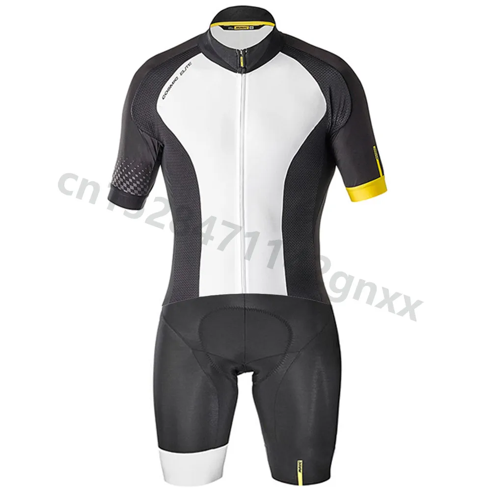 MAVIC Triathlon, велосипедная футболка, профессиональная команда, быстросохнущая, короткий рукав, облегающий костюм, набор, для улицы, велосипедный костюм, Ropa Ciclismo, bicicleta