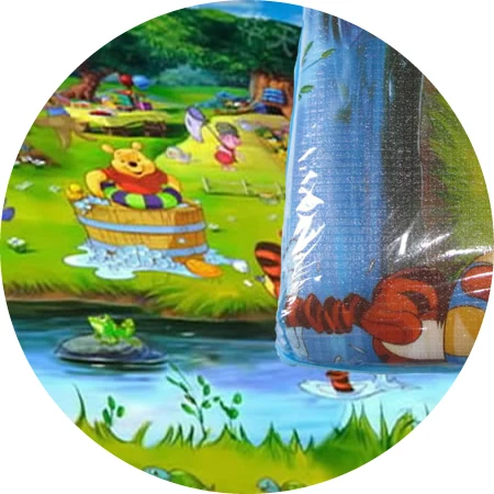 Green Garden 2 метра двусторонний большой детский игровой коврик детский подвижный коврик Детский ползающий ребенок коврик водонепроницаемый Детский напольный коврик для пикника PX05 - Цвет: Green Garden