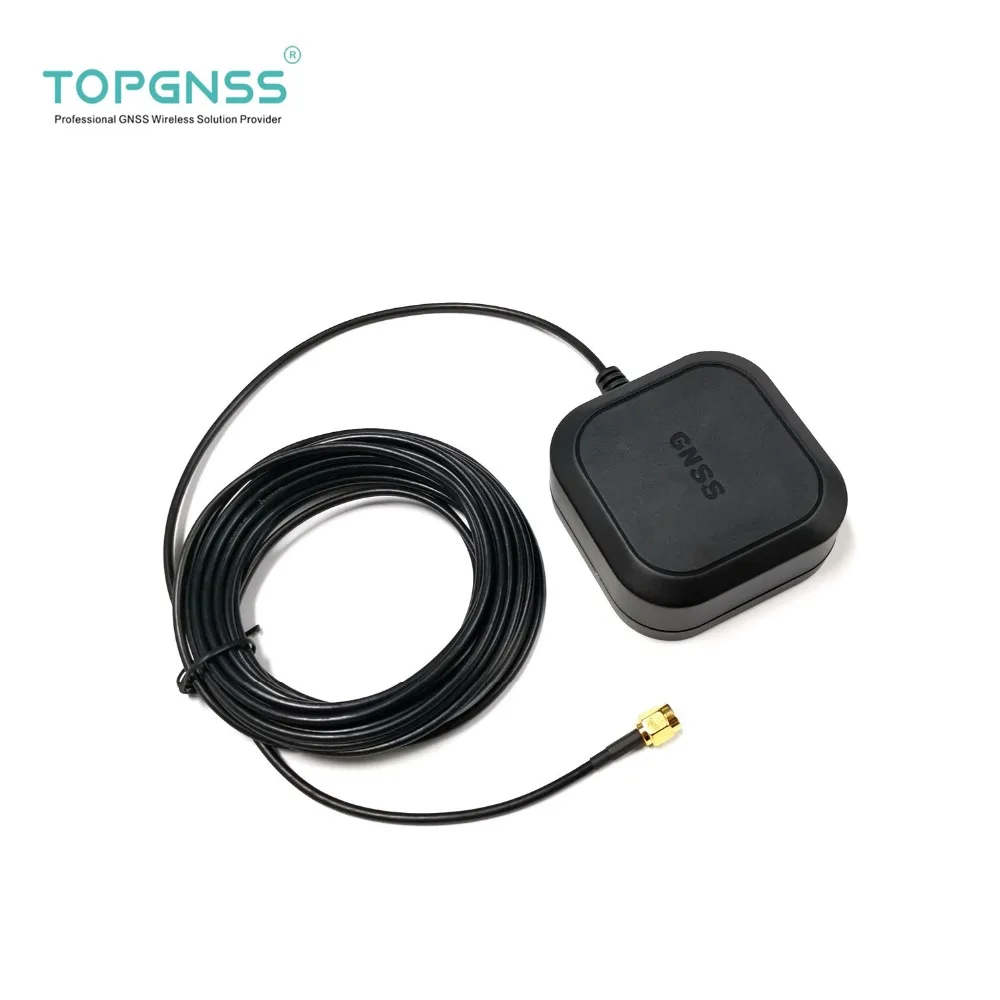TOPGNSS Высокоточный gps антенна GNSS, RTK gps антенна, UAV-UGV Высокая точность усиления для ZED-F9P модуль GLONASS BEIDOU, SMA-J