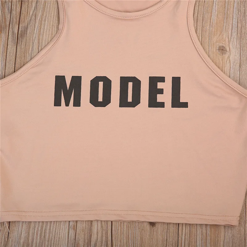 Женские крутые майки модель для девочек с буквенным принтом спортивный жилет