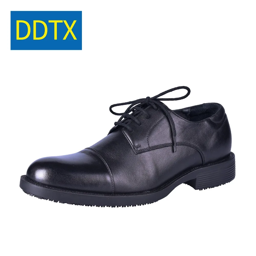 Мужские рабочие кожаные туфли DDTX SRC с защитой от скольжения|Ботинки| |