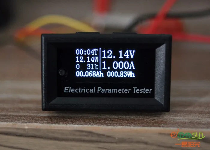 OLED 100 V/10A Вольтметр постоянного тока дисплей монитор тестер измерители тока зарядное устройство Напряжение Амперметр батарея источник питания емкость обнаружения
