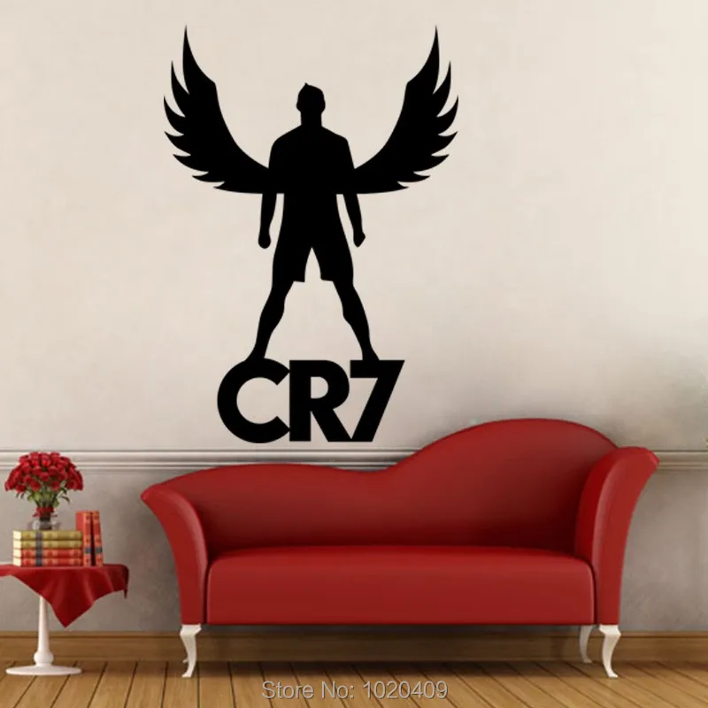 3D наклейки на стену с изображением футбольного мяча домашний декор настенные для