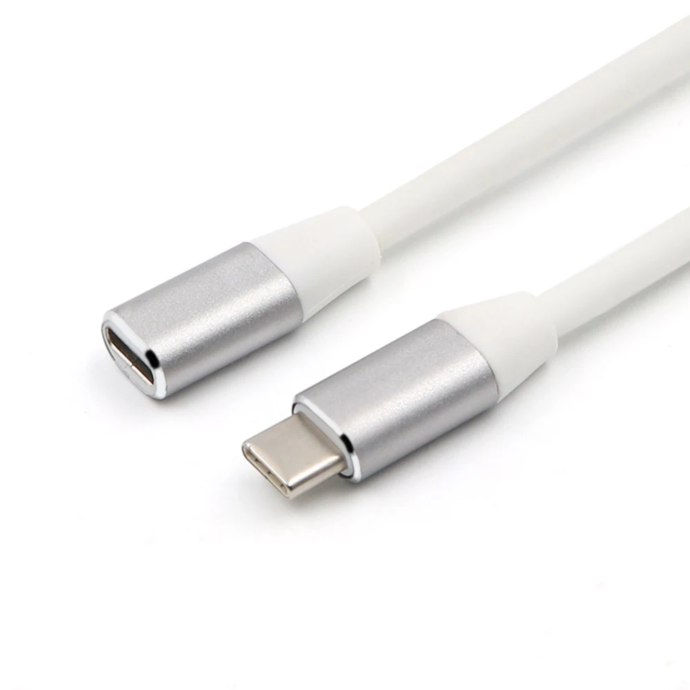 GRWIBEOU type C для type c USB 3,1 мужчин и USB-C женщин для расширения данных Кабельный УДЛИНИТЕЛЬ шнур 1 м для Macbook