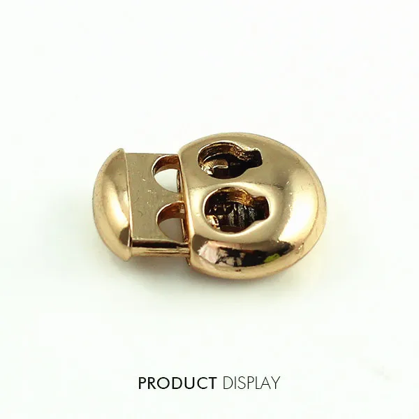 Металлический стопор золотого цвета 100 переключатель для пряжки зажим шнура