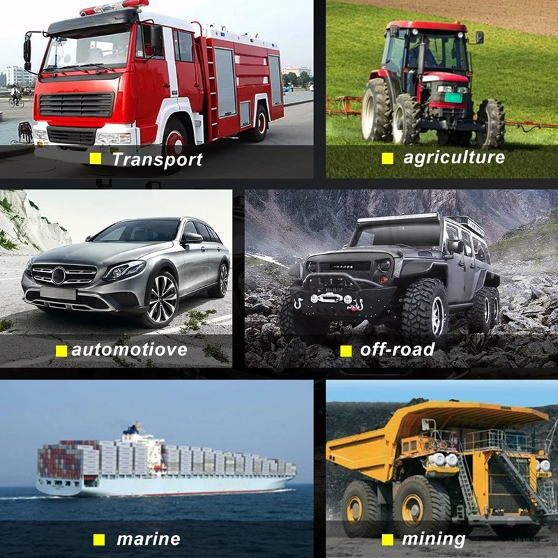 CARSUN 20 Вт/шт. светодиодный рабочий свет авто внедорожник ATV 4WD 4X4 внедорожный