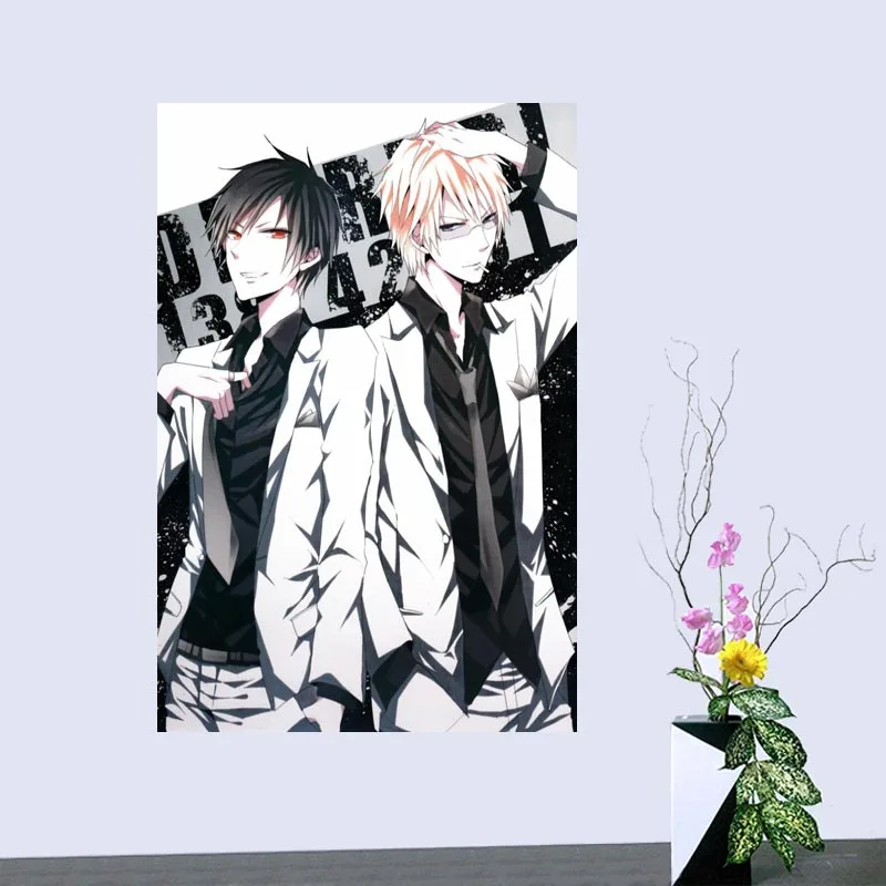 Пользовательская ткань Durarara шелковая плакат украшение для дома настенное