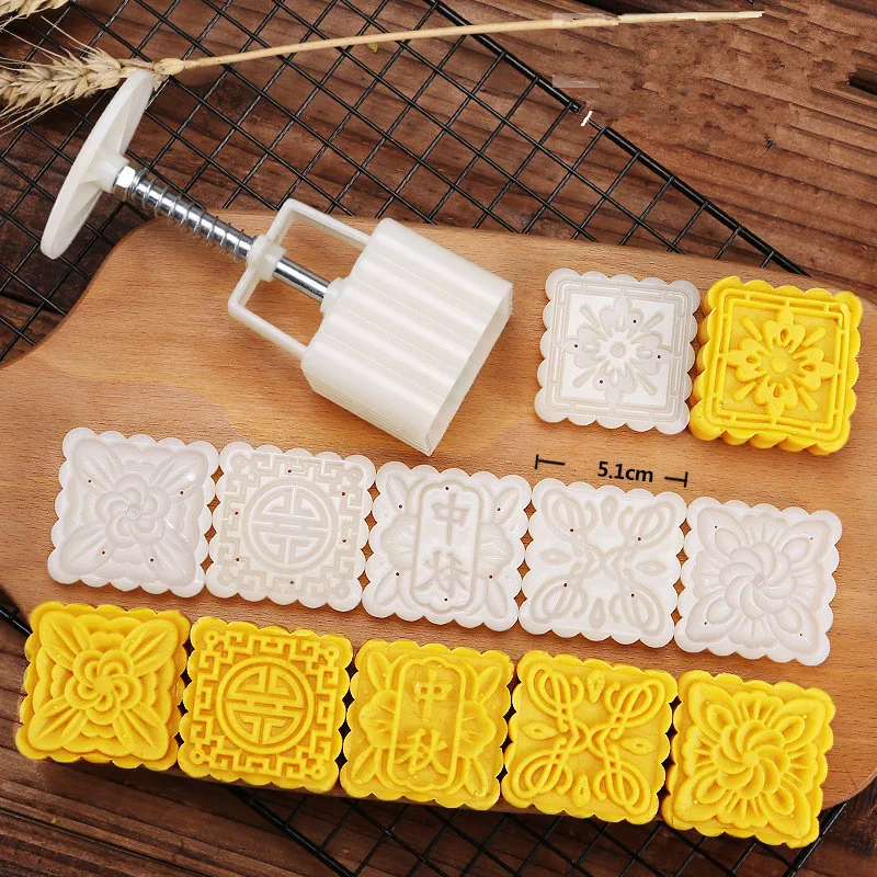 Все весь без запаха Пластик Бомбочки для ванны набор формочек квадратный