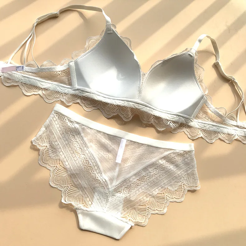 SP & CITY Европейский комплект кружевных бюстгальтеров с вырезами Женский бесшовный