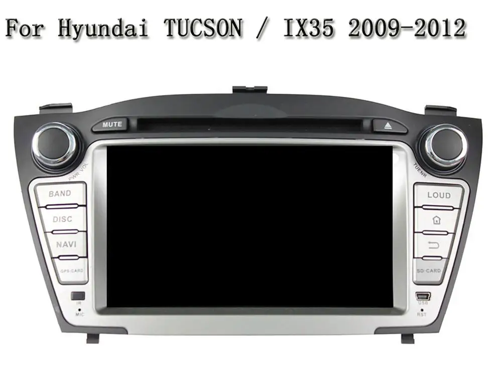 " автомобильный dvd-плеер с gps(ОПТ), аудио Радио стерео, USB, BT/tv, Автомобильный мультимедийный головной убор для HYUNDAI TUCSON IX35 2009 2010 2011 2012