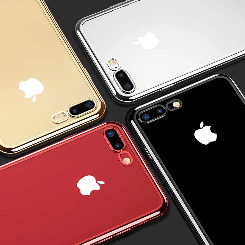WeiFaJK чехол для телефона для iPhone 8 7 Plus X чехол Роскошный силиконовый прозрачный мягкий TPU чехол для iPhone 6 6s 7 8 XS Max чехол s сумки