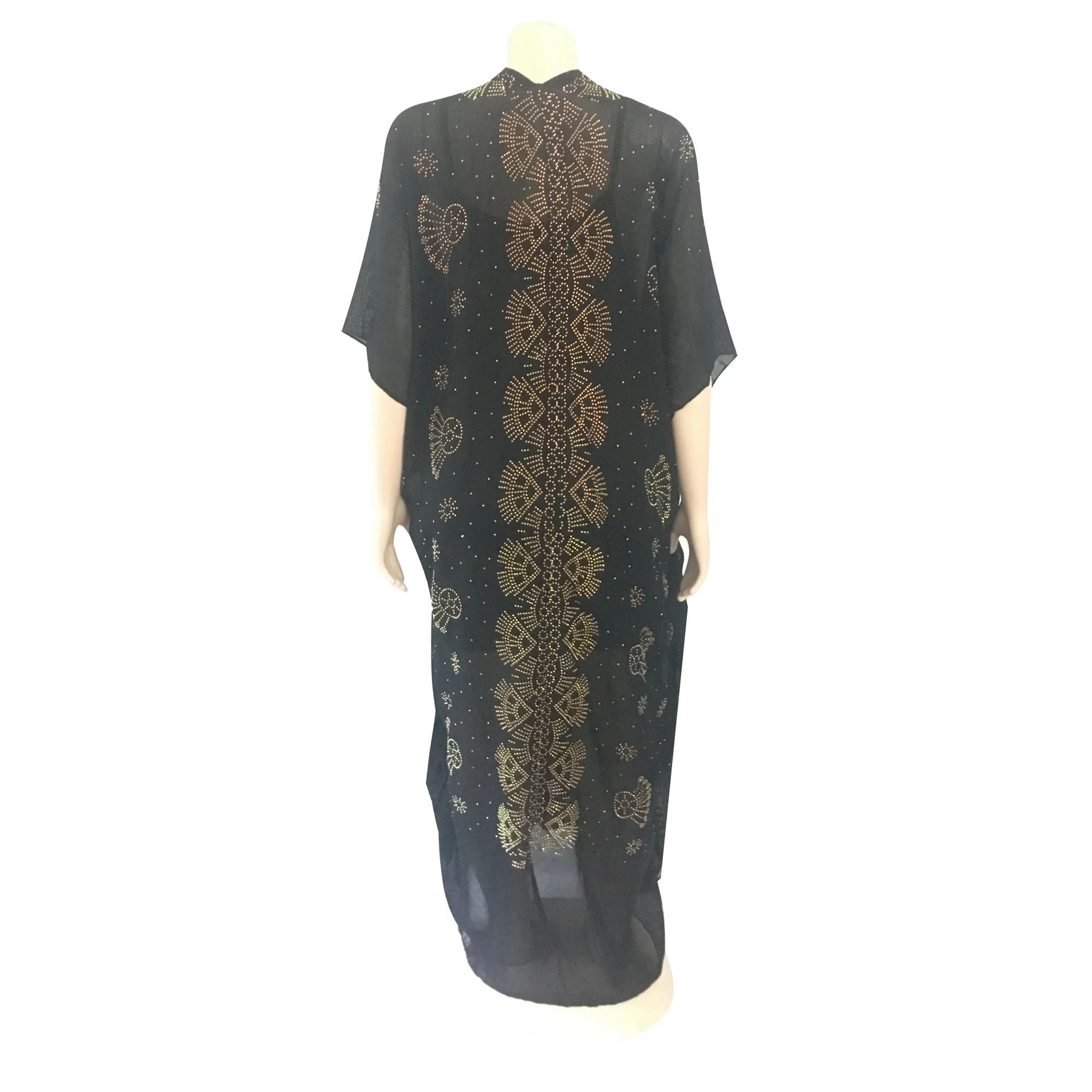 Летнее прямое платье tilapia 2 в 1 с черными вставками спереди и сзади | Женская одежда