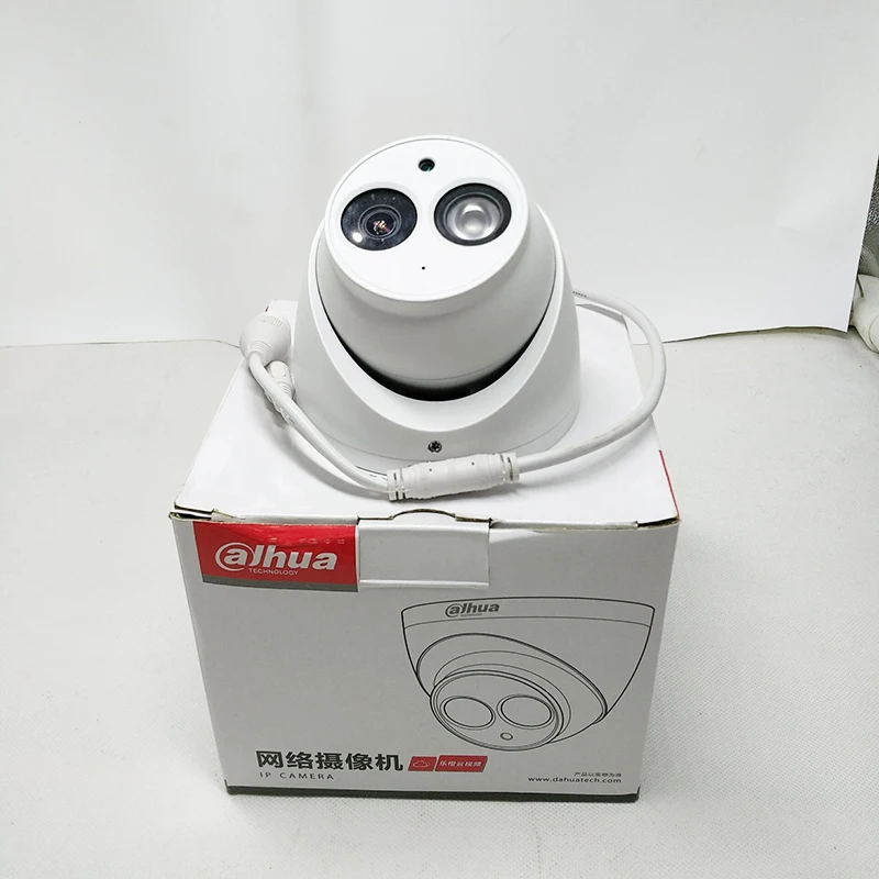 Dahua 6MP H.265 IP камера IPC HDW4636C A металлический корпус Встроенный микрофон IR50m IP67 IK10