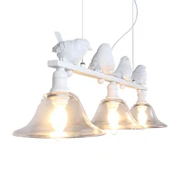 Modern Origami Crane Bird Pendant Light Nordic Style Creative Design Personality Lamp Hanging Hotel Hall Parlor Bedroom Bar