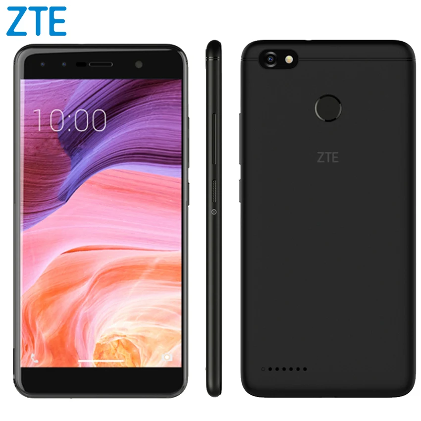 Оригинальный zte лезвие A3 сеть 4G LTE мобильный телефон 5 дюймов 4000 мА/ч 13.0MP 3g