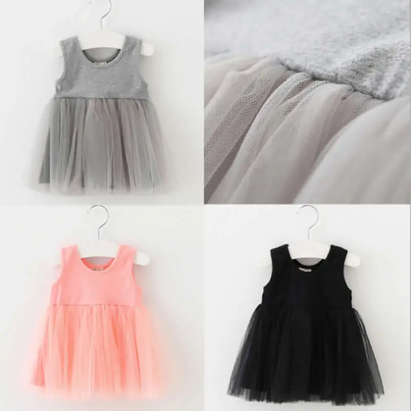 Для детей ясельного возраста для маленьких девочек костюм с платьем летнее