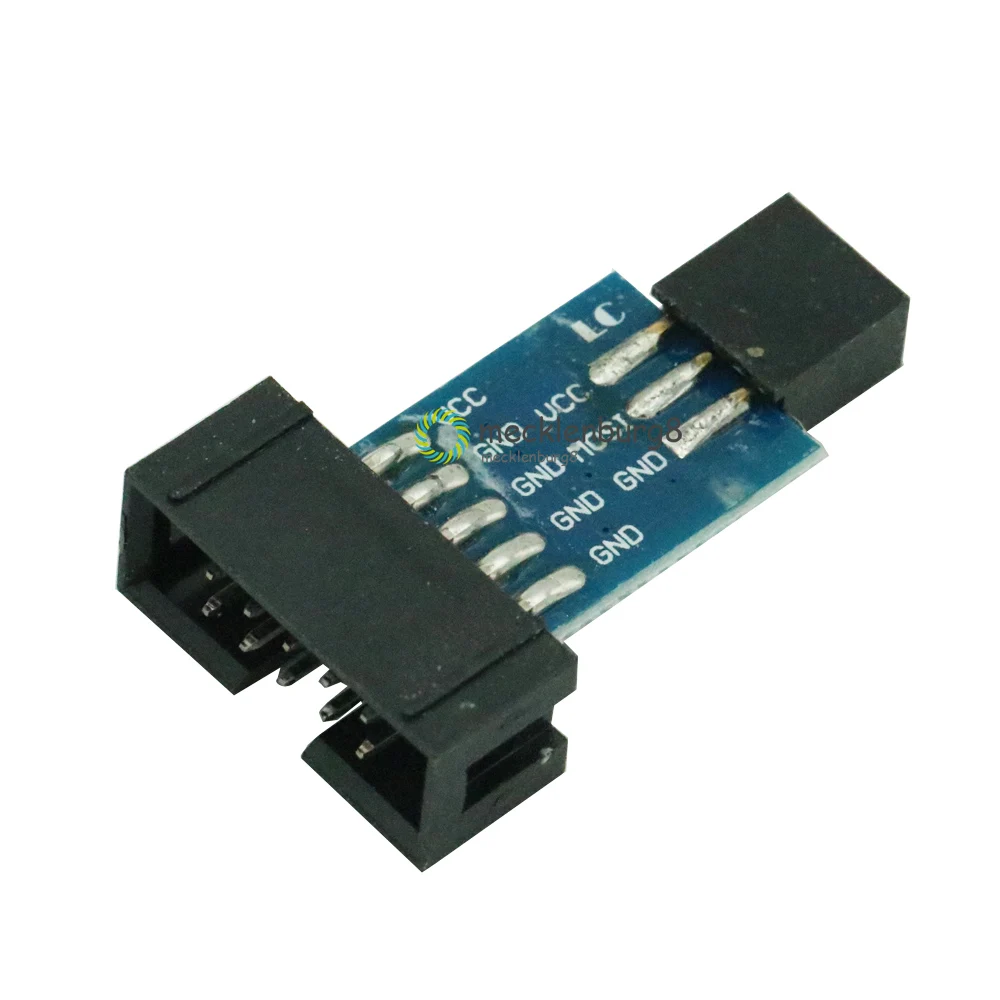Плата адаптера от 10pin до 6pin для AVRISP MKII USBASP STK500 35 мм x 20 отличное качество|Запасные