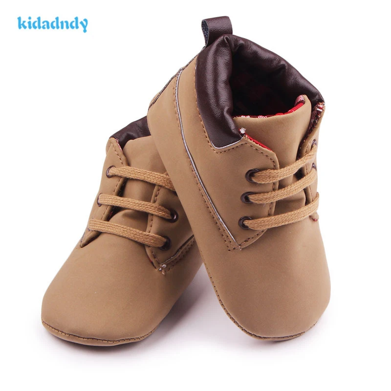 Kidadndy/2017 г. Весенняя детская обувь для мальчиков новинка детей от 0 до 1 лет первых