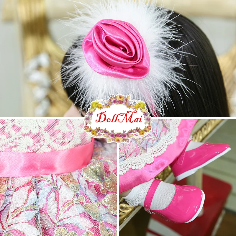 NPK 60 см 24 &quotсиликоновые куклы Bebe Кукла Reborn реалистичные детские игрушки для