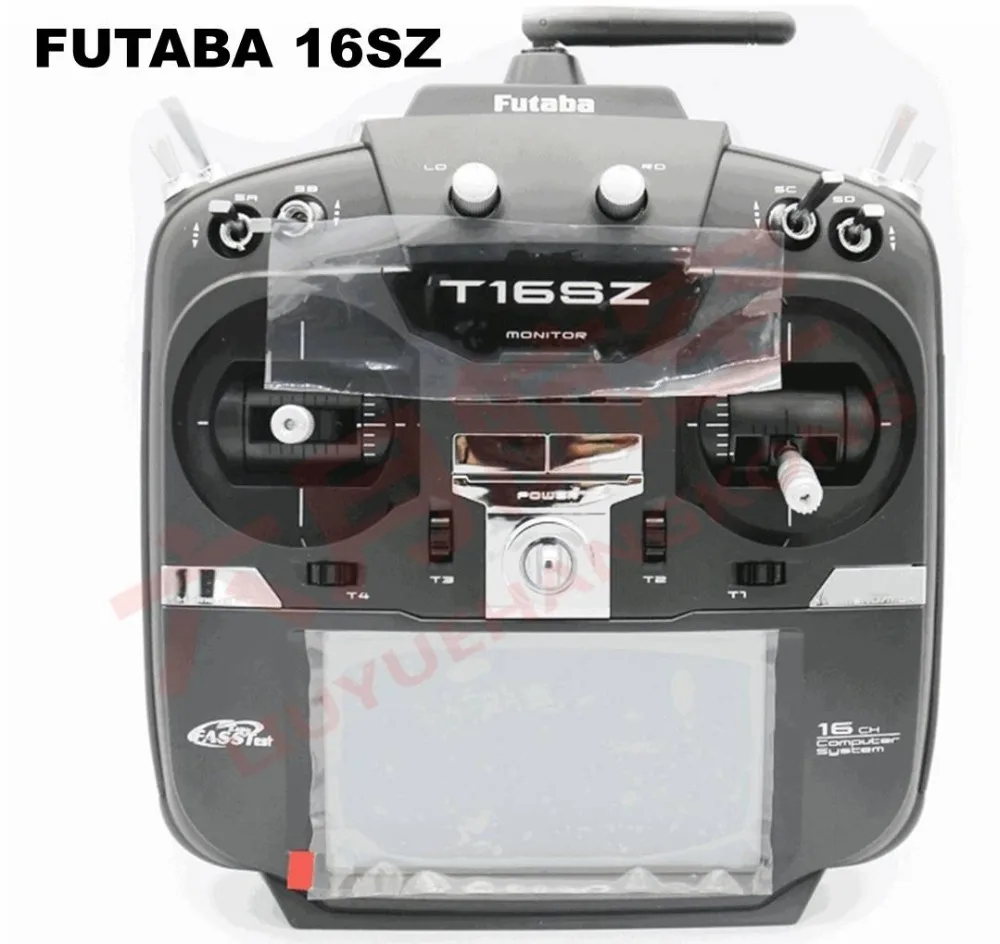 Оригинальный передатчик Futaba 16SZ 2 4 ГГц FASST с дистанционным управлением (ni mh)