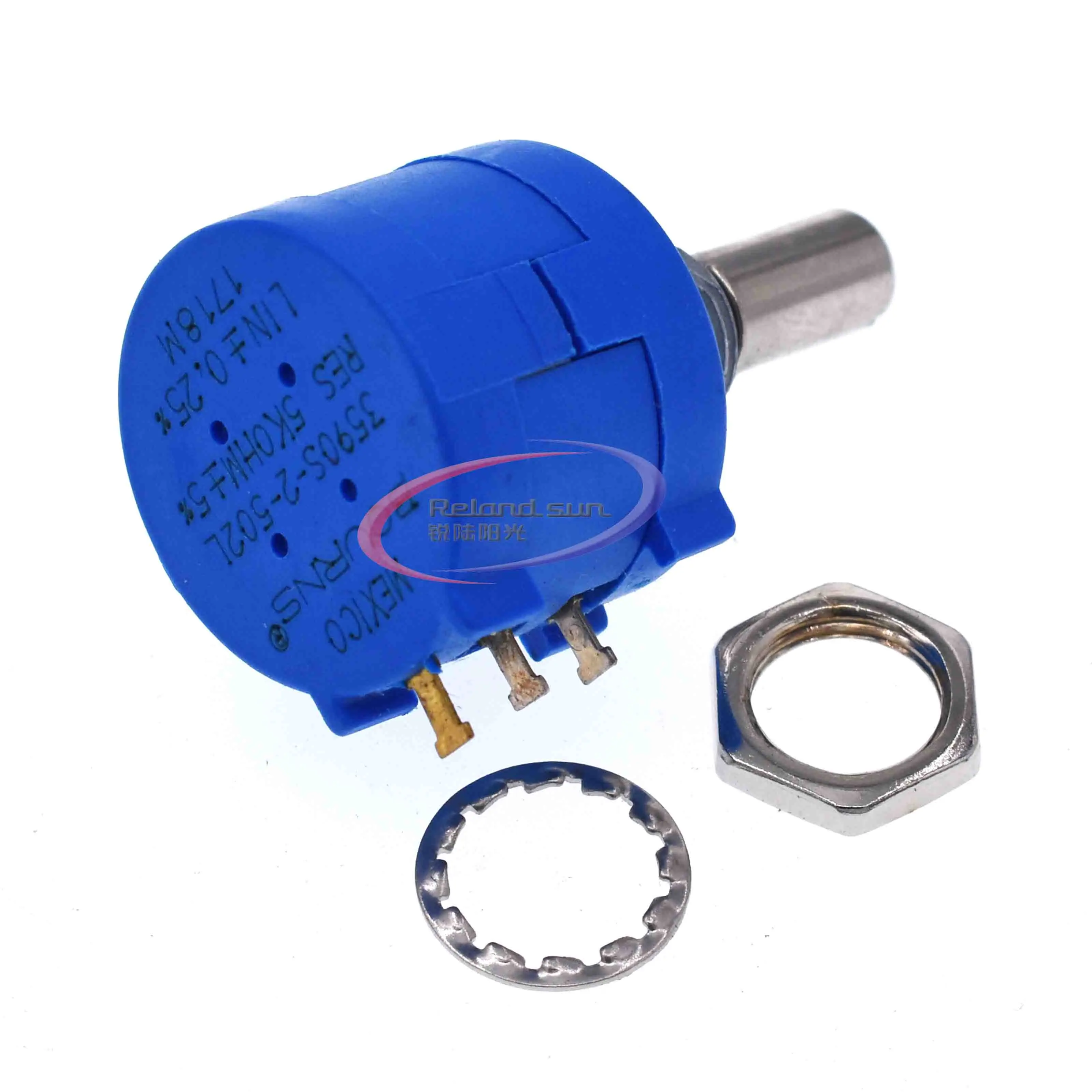 

Прецизионный многооборотный потенциометр 3590S-2-502L 3590S 5K ohm, 10 колец, регулируемый резистор