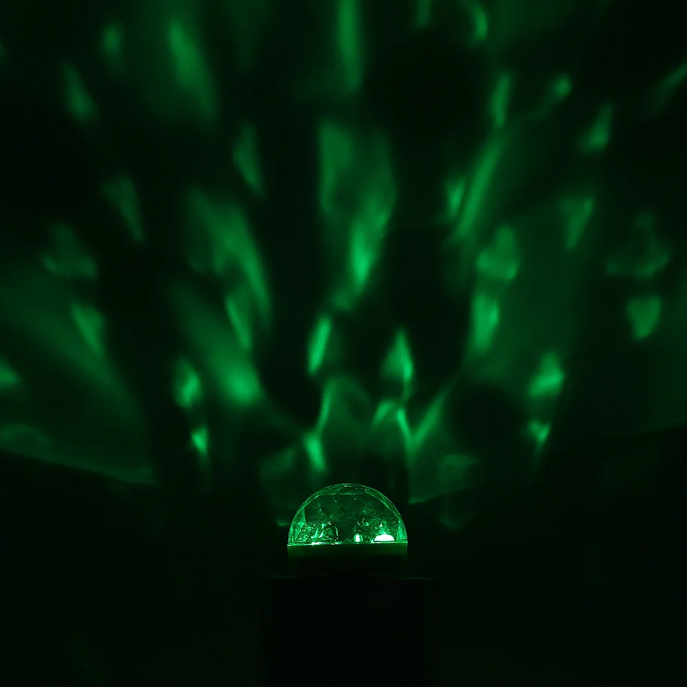 Мини 4 светодиодный диско шар USB сценический светильник RGB сценическое украшение