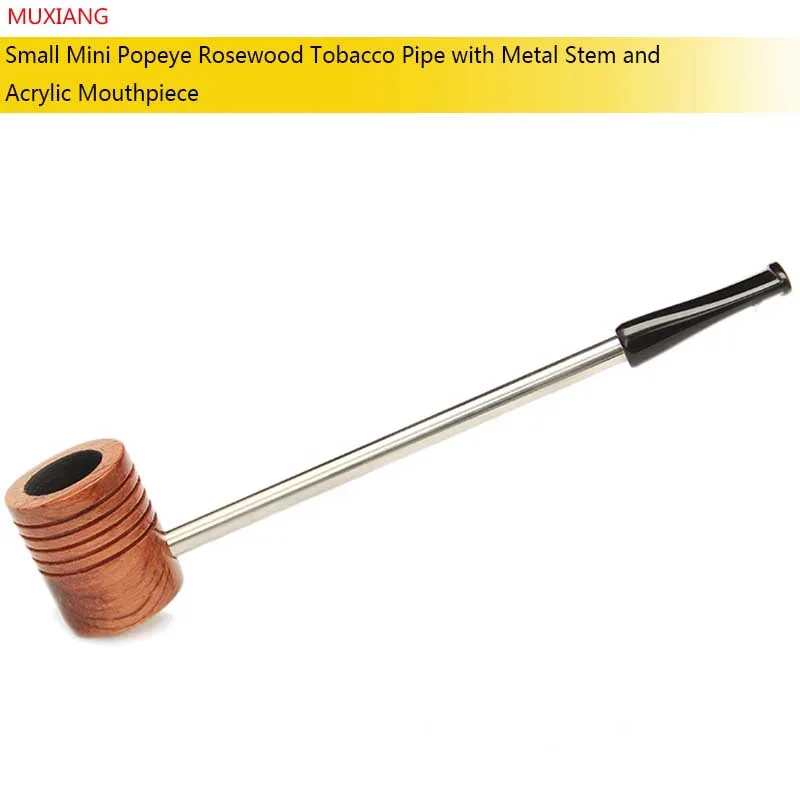 MUXIANG мини трубка Popeye маленькие табачные трубки Мужская сигарета деревянная