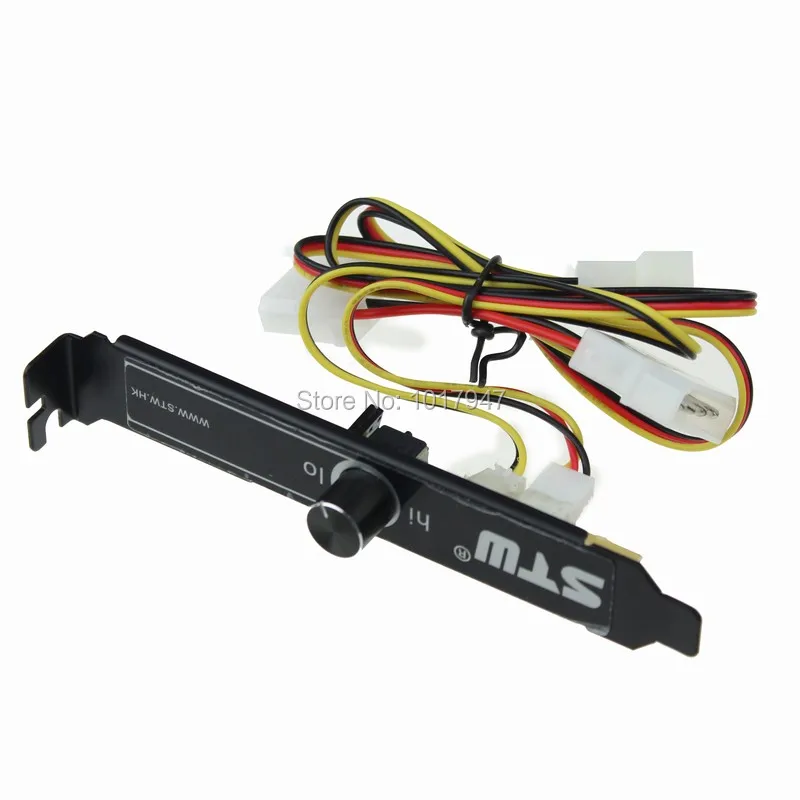 2 ШТ. лот STW Компьютер PCI Плиты ПРОЦЕССОР Контроллер Скорости Вентилятора Один