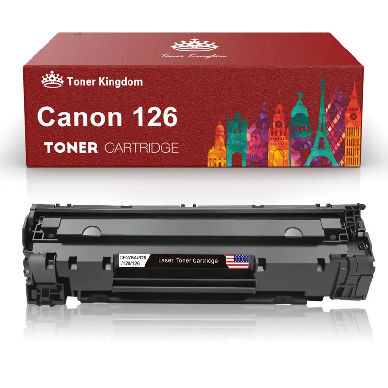 Тонер Королевство 3x C126 CRG126 картридж совместимый для Canon 126 ImageClass LBP6200d LBP6200 LBP6230dw