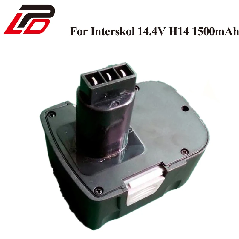 14,4 V 1500mAh Ni-CD DA-13/14.4E Перезаряжаемые Мощность инструмент Батарея Аккумуляторная дрель для Интерскол 14,4 v H14