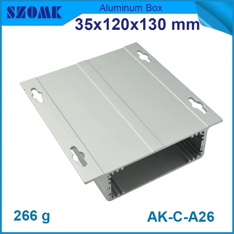 10 шт./лот усилитель мощности diy electronics small project box электронный корпус 35 (H) x120 (W) x130 (L)