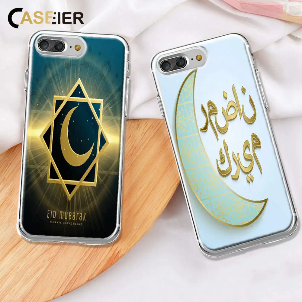 Caseier Рамадан Moon фестиваль Телефон чехол для iPhone 6 S 7 8 плюс XR X Pattern XS MAX Caso |