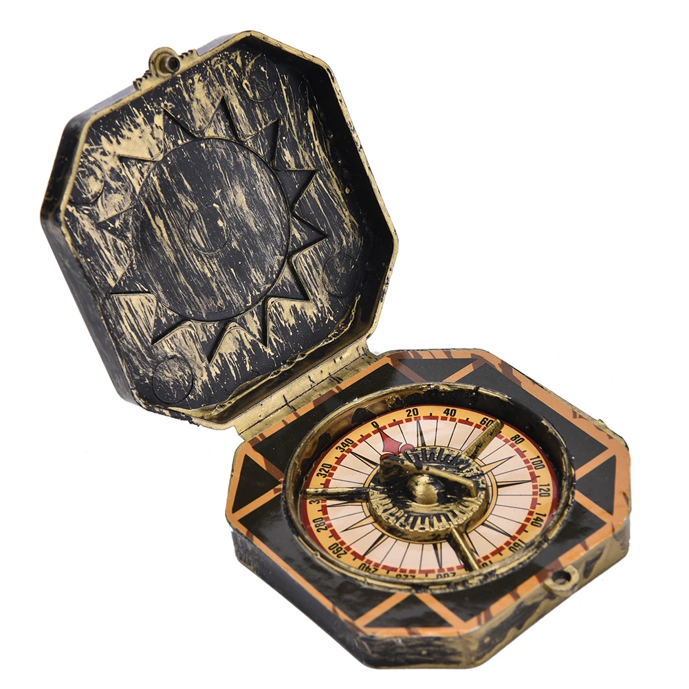 1 шт. косплей пират компас реквизит без компаса функция поддельный Хэллоуин COS