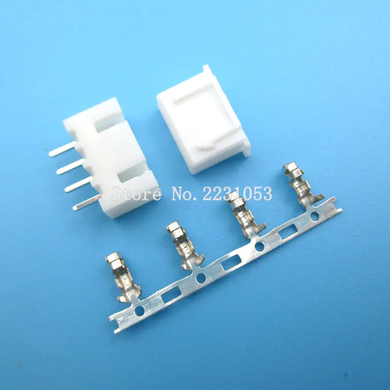 

20 Sets/LOT XH2.54 Connector Kits 2.54mm Pin Header + 4P Terminal + Housing XH2.54-4P Wholesale
