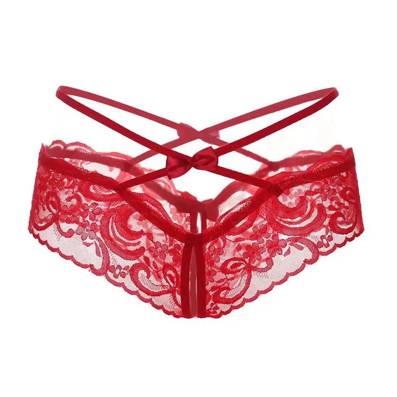 Сексуальные женские стринги Exotics черные кружевные цветочные Прозрачное нижнее