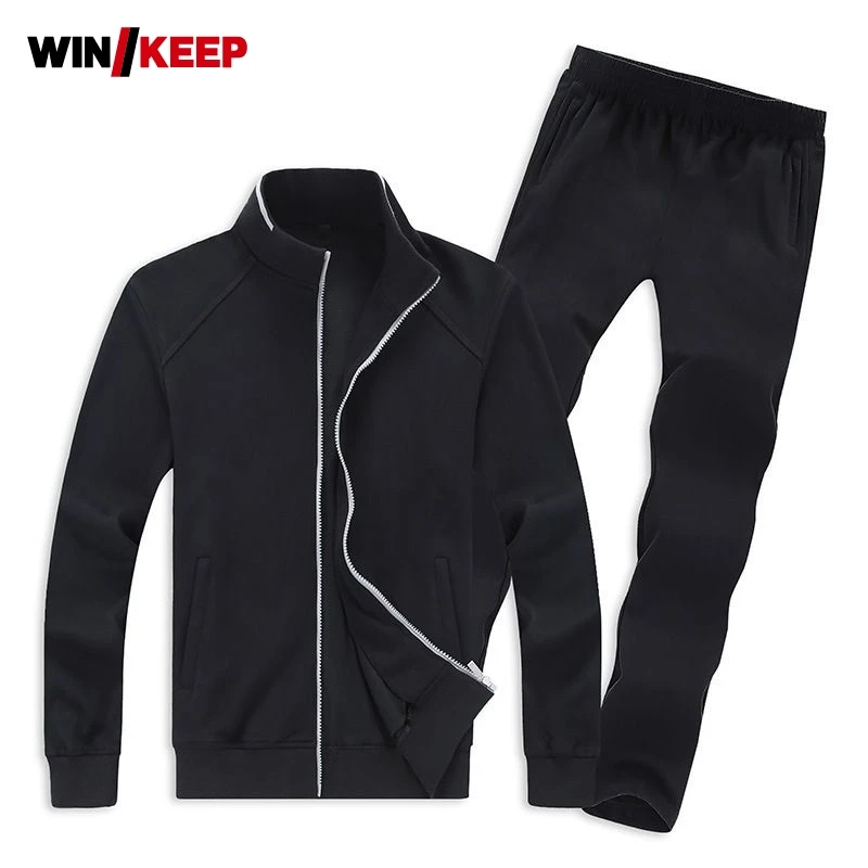 Размера плюс мужские комплекты 5XL 6XL 7XL 8XL Спортивная одежда для спортзала весенне