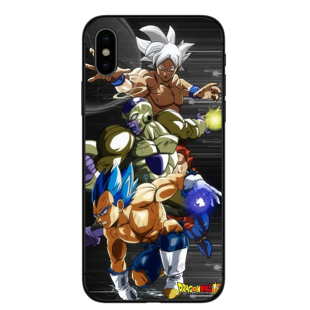 TPU Чехол для телефона с Dragon Ball; Dragonball z Мягкий ТПУ чехол для телефона для iPhone X 10 чехол Гоку для iPhone 5S, se, 6, 6 s Plus, 7, 7 Plus, 8, 8Plus - Цвет: TPU