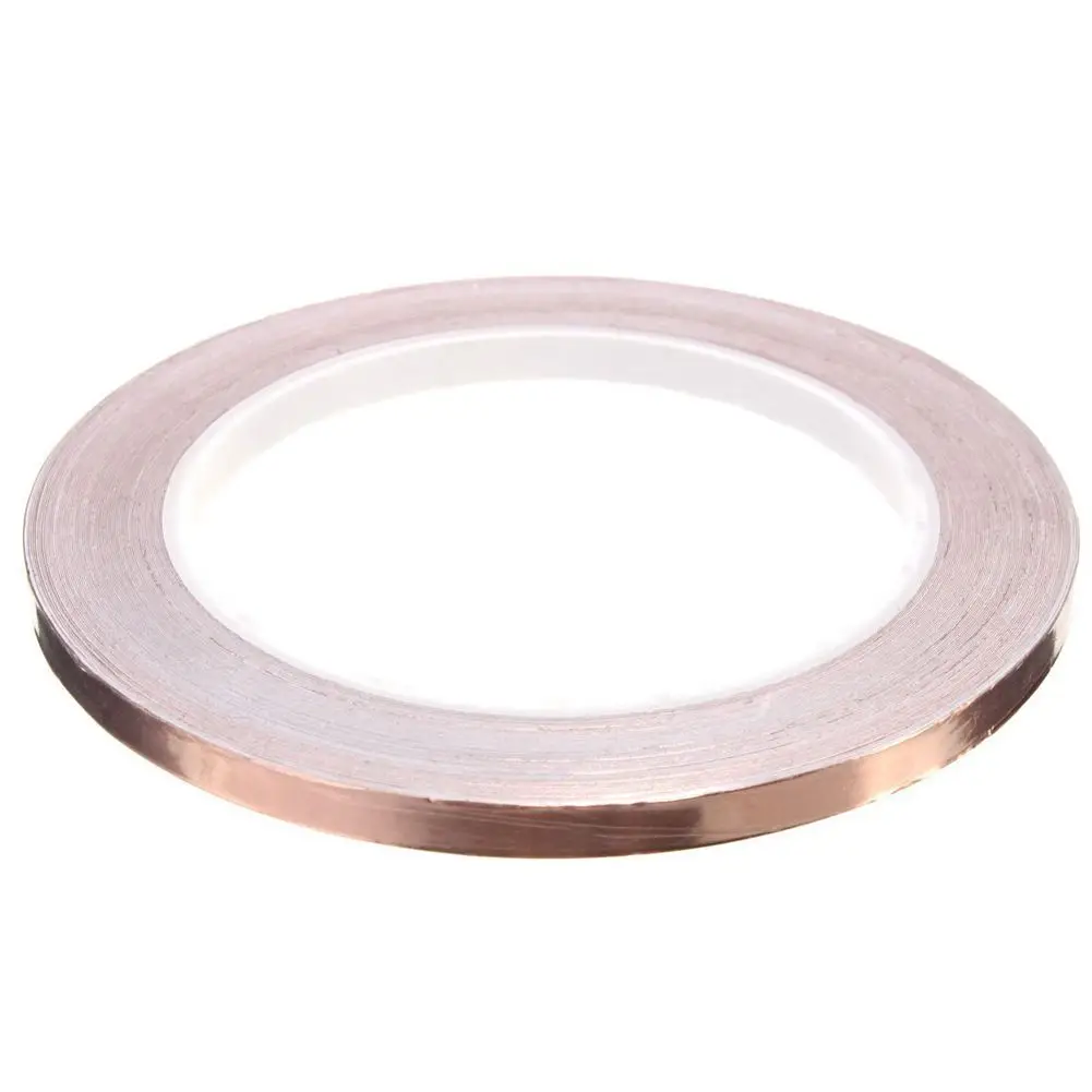 HOT 6mmx20 м рулон Медный Лист самоклеящаяся Лента Медная Фольга|foil tape|foil copperfoil roll |