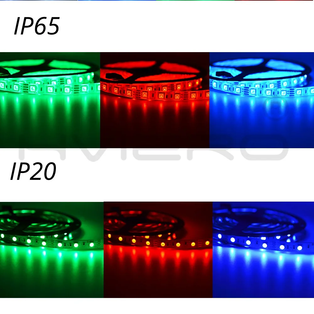 5 м 300 светодиодный s RGB Светодиодная лента 5050 водонепроницаемый гибкий светодиодный светильник для ночного отдыха настольная лампа 12 В постоянного тока 44Key ИК пульт дистанционного управления приемник