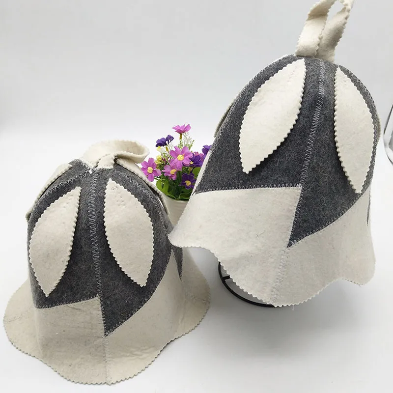 Лидер продаж! Войлочная Шапка для бани с 100% шерстью/один шт|sauna hat|suit suitsuit sauna |