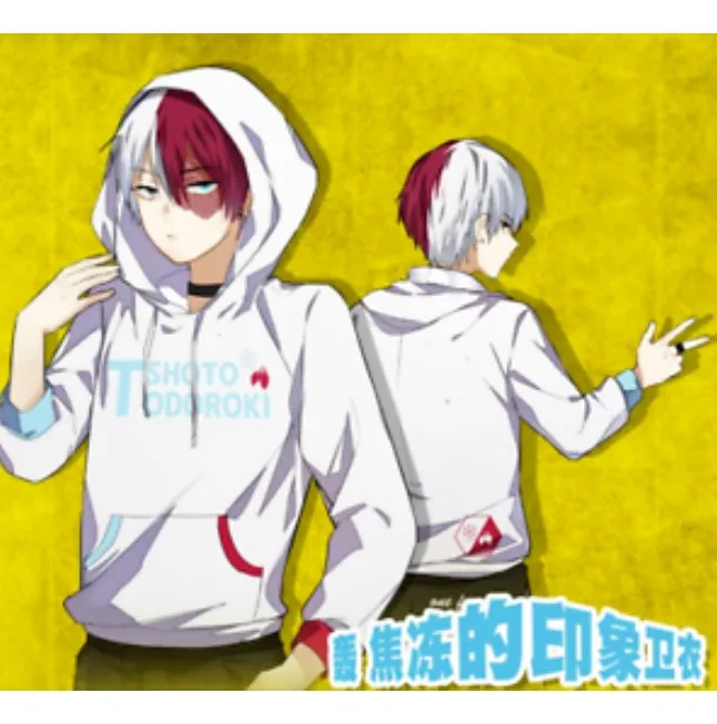 Мой Boku no Hero Academy izku Shoto, худи, костюм, пальто, Bakugo, косплей