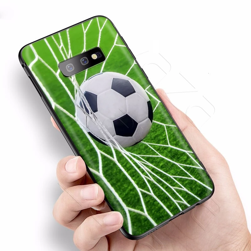 Lavaza Football Soccer Ball Burning Fire Case for Samsung Galaxy S6 S7 Edge J6 S8 S9 S10 Plus A3 A5 A6 A7 A8 A9 Note 8 9 |