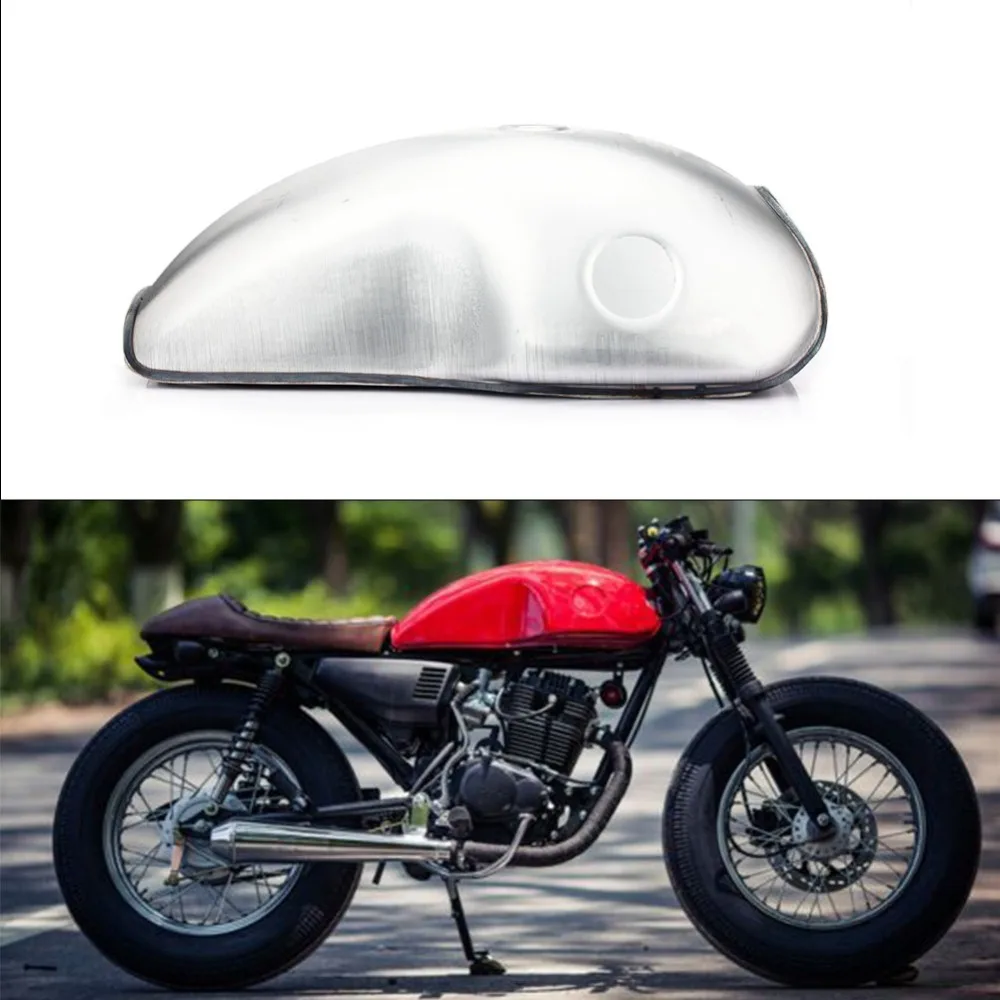 BIKINGBOY 10л/2 6 галл. Для Honda Yamaha Kawasaki Suzuki Универсальный Кафе Racer винтажный газовый